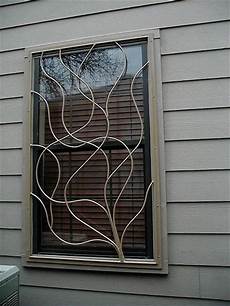 Wrought Iron Window Door