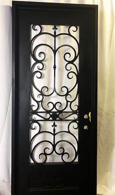 Wrought Iron Window Door